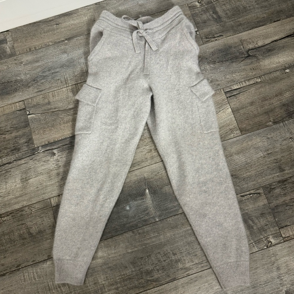 Naked Cashmere Cargo Cashmere Joggers, Size S